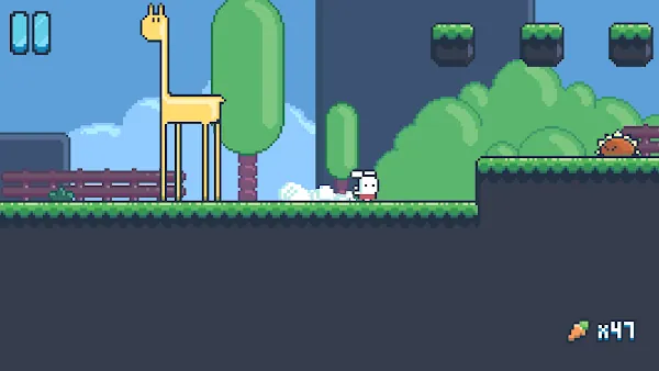Schermata di gioco di Yeah Bunny!